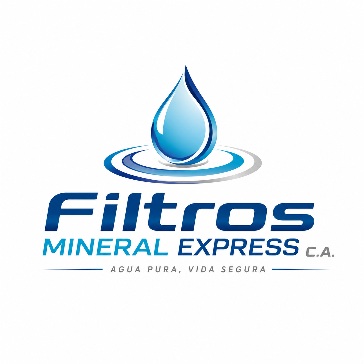 Logotipo oficial de Filtros Mineral Express C.A.